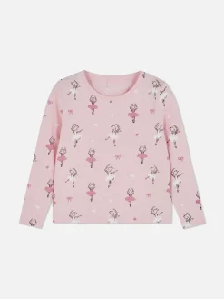 Langarmshirt Mit Ballettgrafik