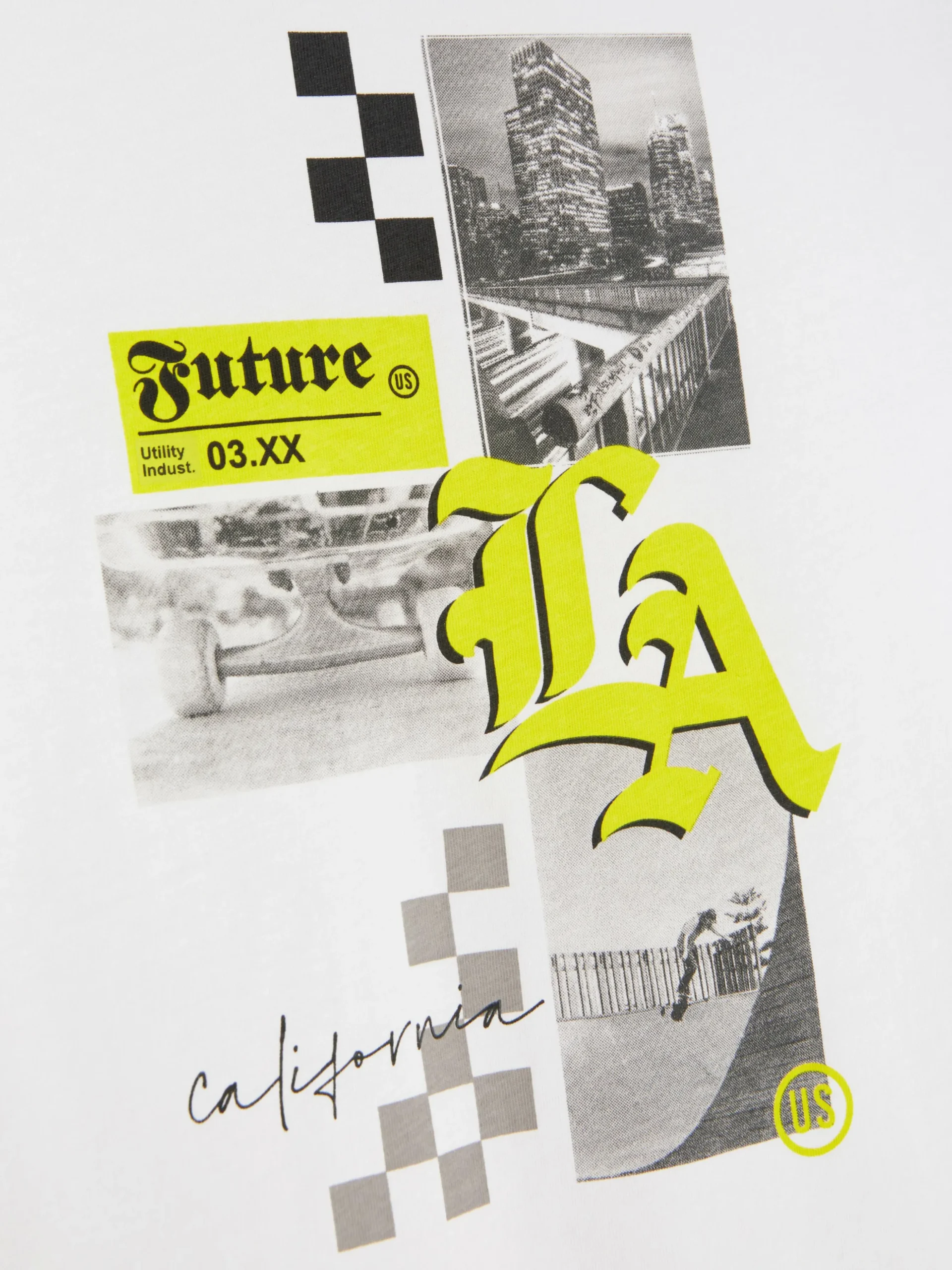 Langarm-Shirt Mit „Los Angeles“ Grafik