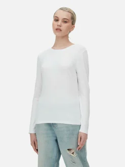 Langarmtop Aus Stretch