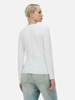 Langarmtop Aus Stretch