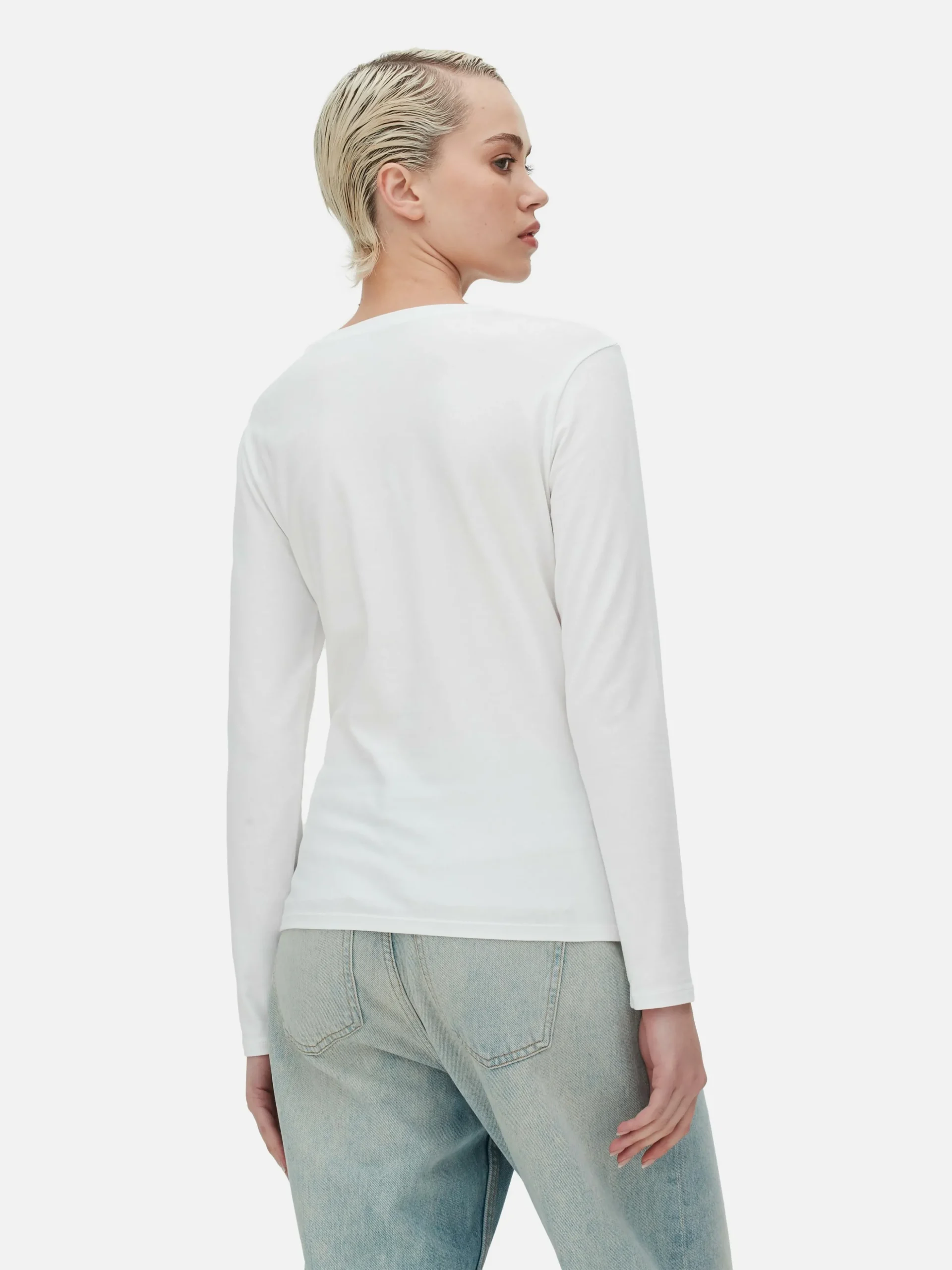 Langarmtop Aus Stretch