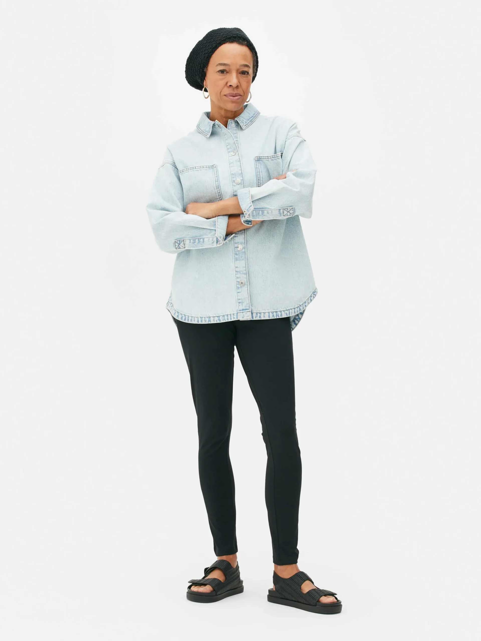 Lange Jersey-Leggings