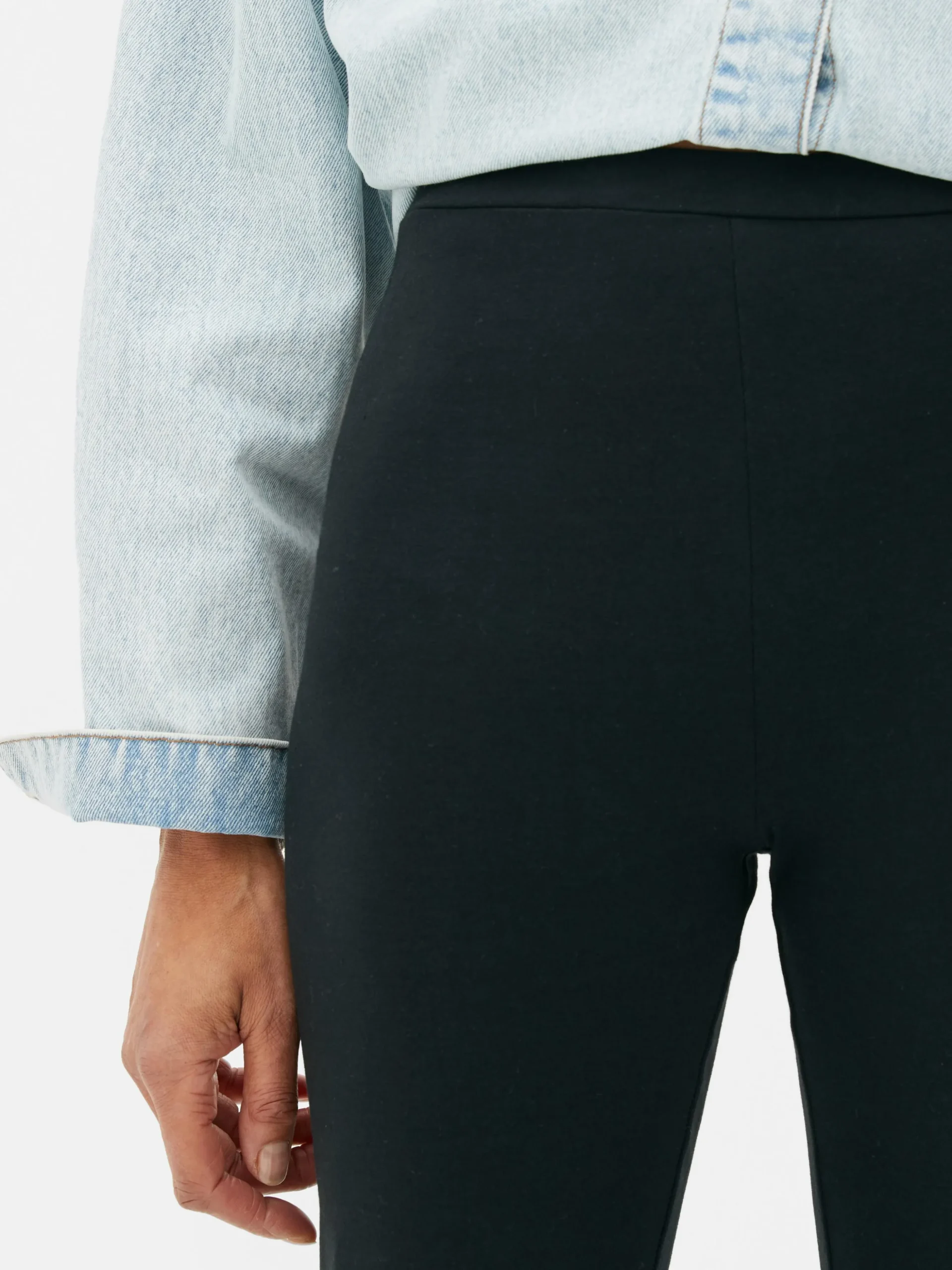 Lange Jersey-Leggings