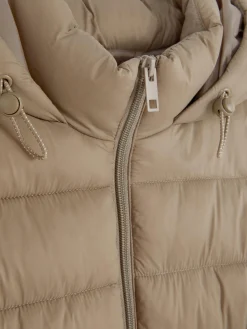 Lange, Leichte Pufferjacke