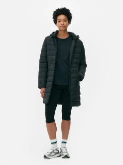 Lange, Leichte Pufferjacke