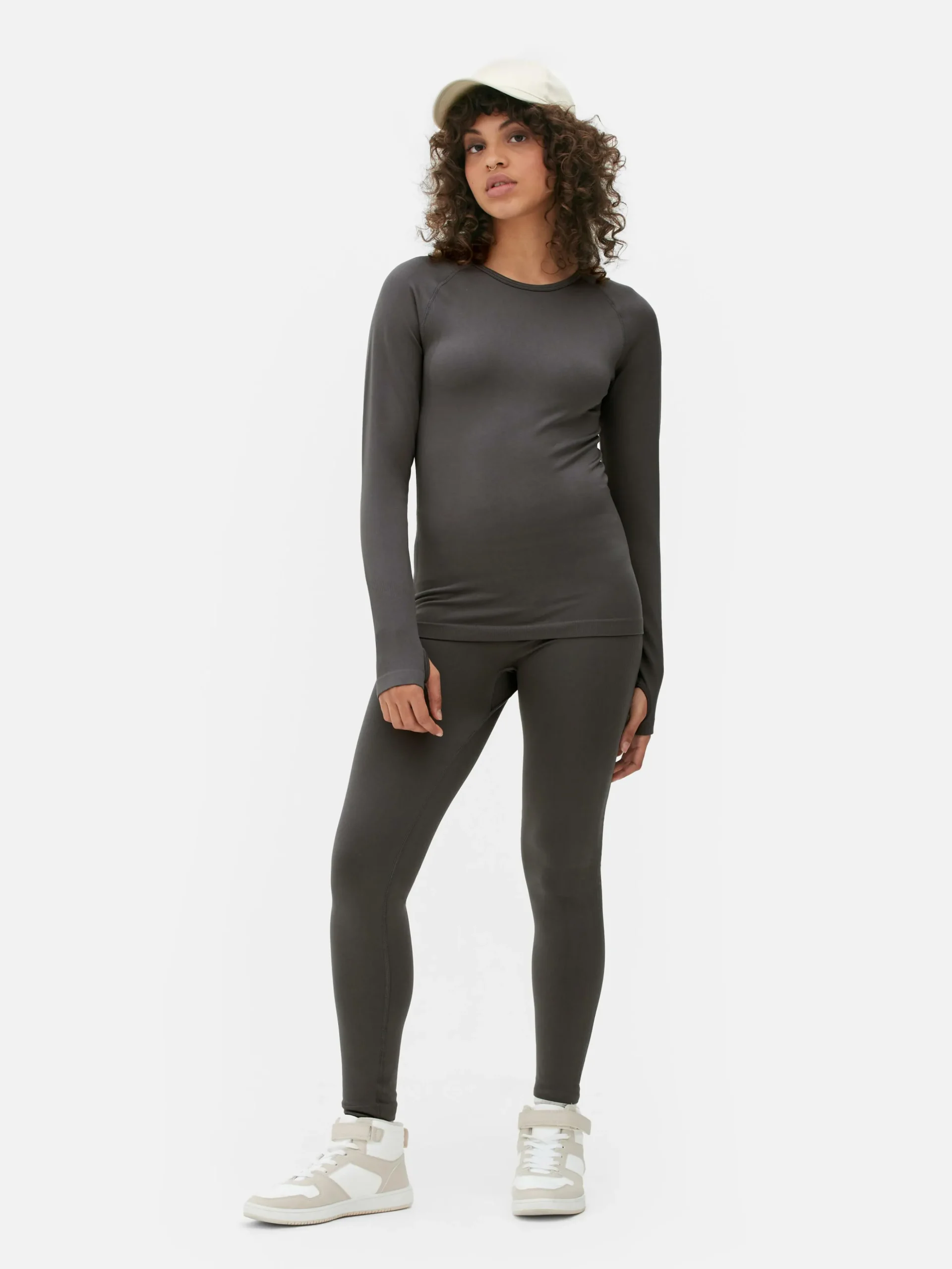 Lange, Nahtlose Performance-Leggings