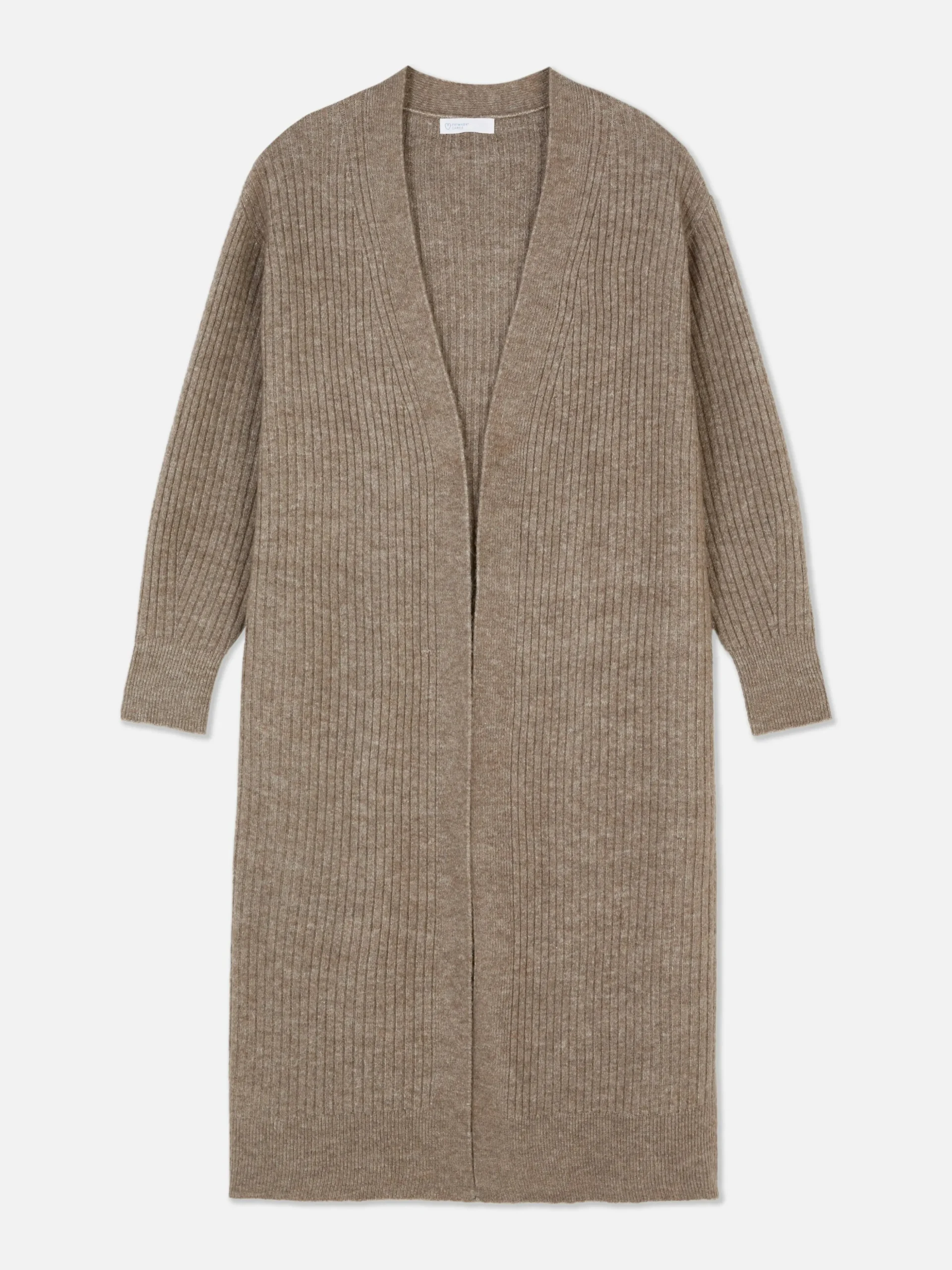 Langer, Gerippter Cardigan