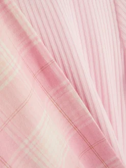 Langer Jersey-Schlafanzug