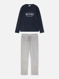 Langer „Miami“ Schlafanzug