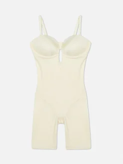 Langer Shapewear-Body Mit Tiefem Dekolleté