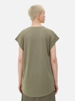 Langes Essential-T-Shirt