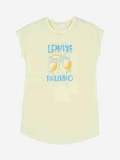 Langes Jersey-T-Shirt