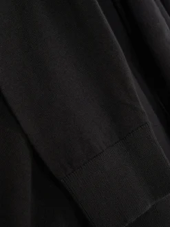 Langärmeliger Polopullover