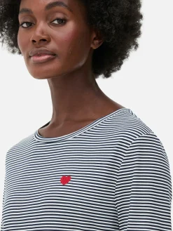 Langärmeliger Schlafanzug Mit Tasche