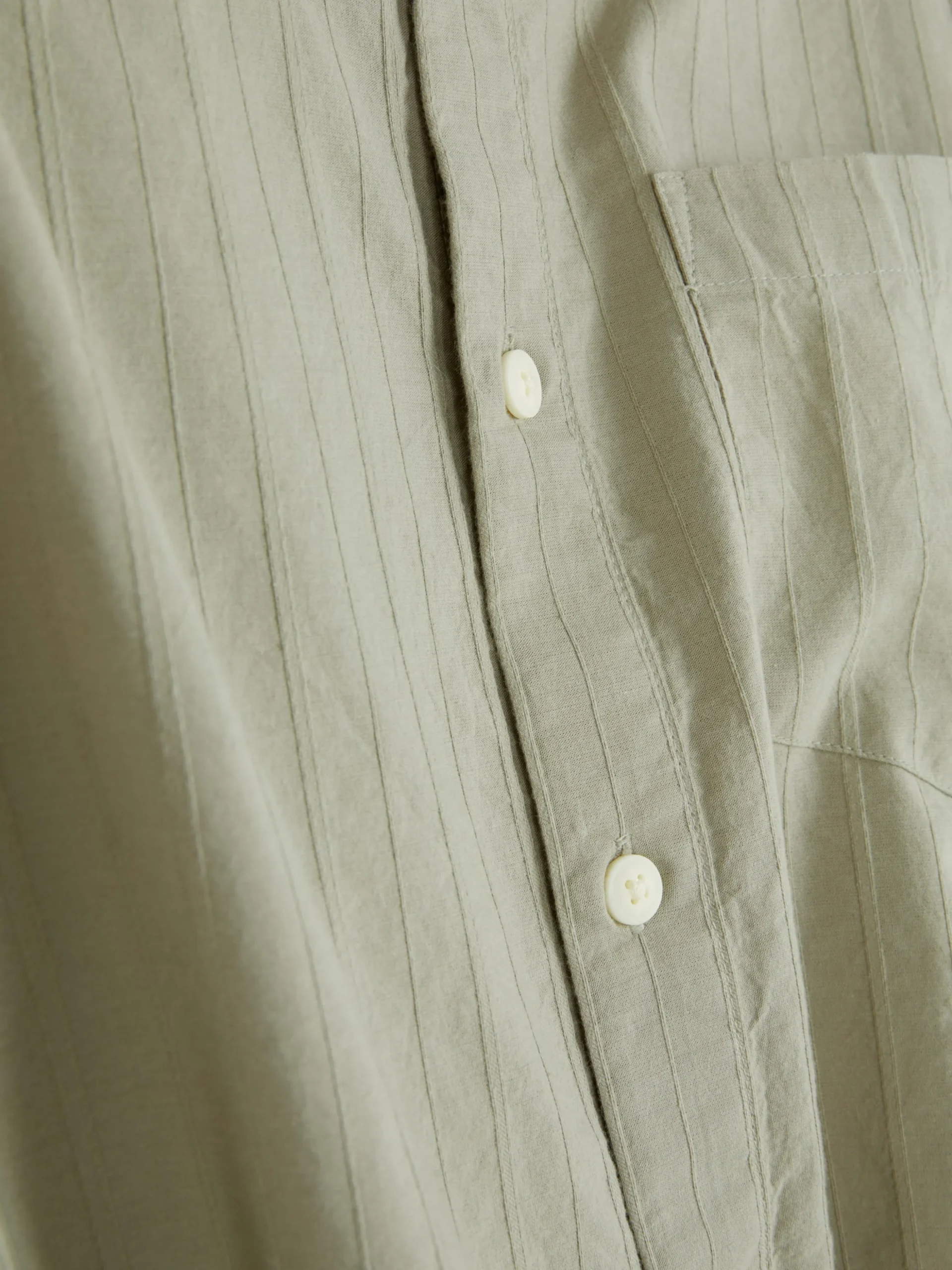 Langärmeliges Jacquardhemd