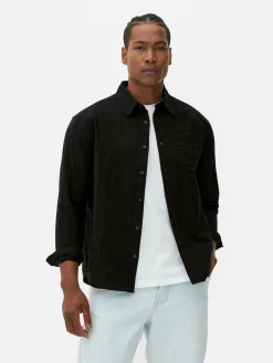 Langärmeliges Jacquardhemd