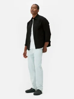 Langärmeliges Jacquardhemd