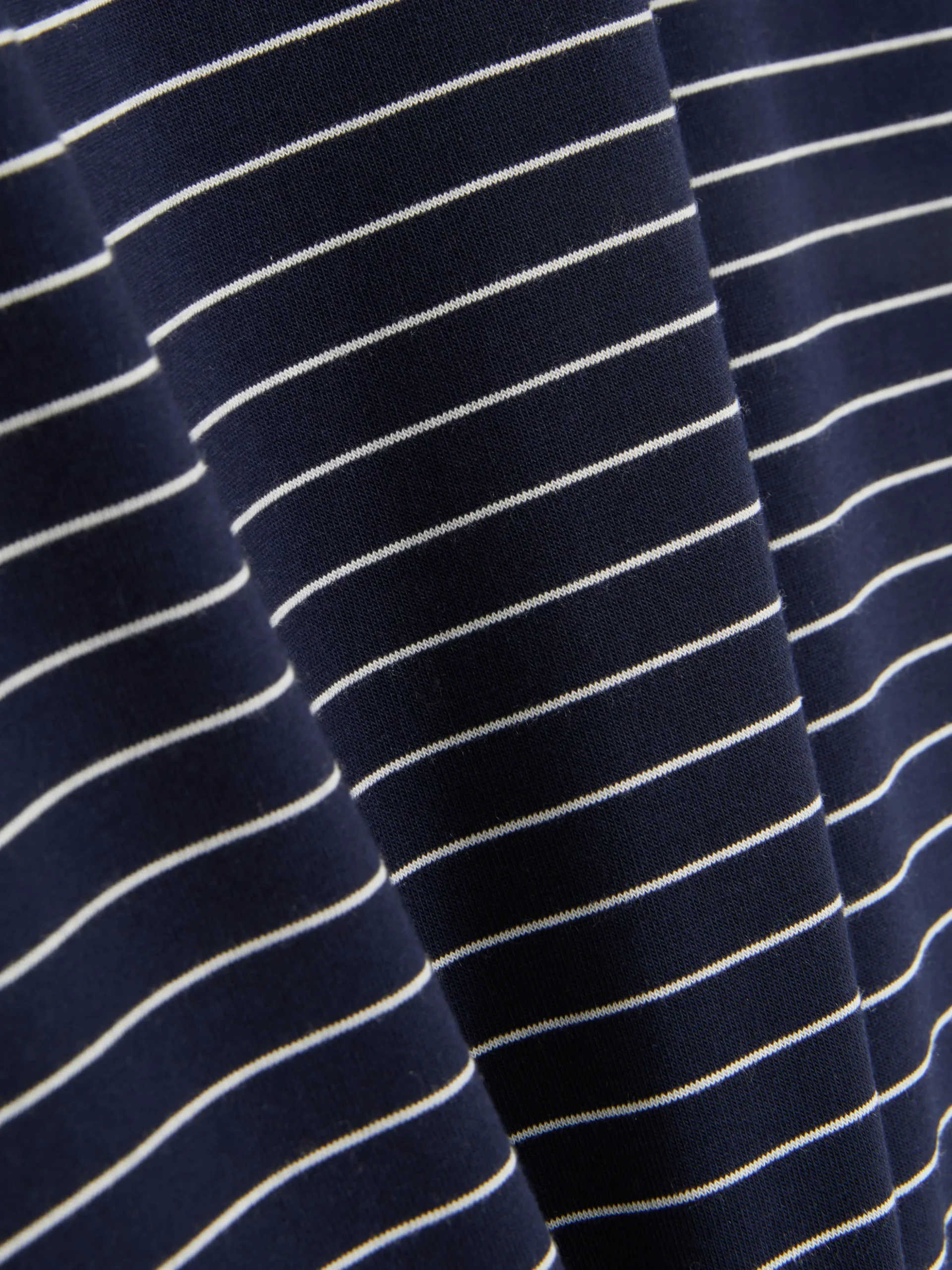 Langärmeliges Schlafanzugtop Mit Streifen