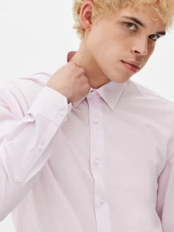 Langärmeliges Slim-Fit-Hemd