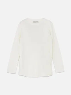 Langärmeliges Umstandstop In Wickeloptik