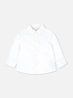 Langärmliges Hemd Aus Popeline