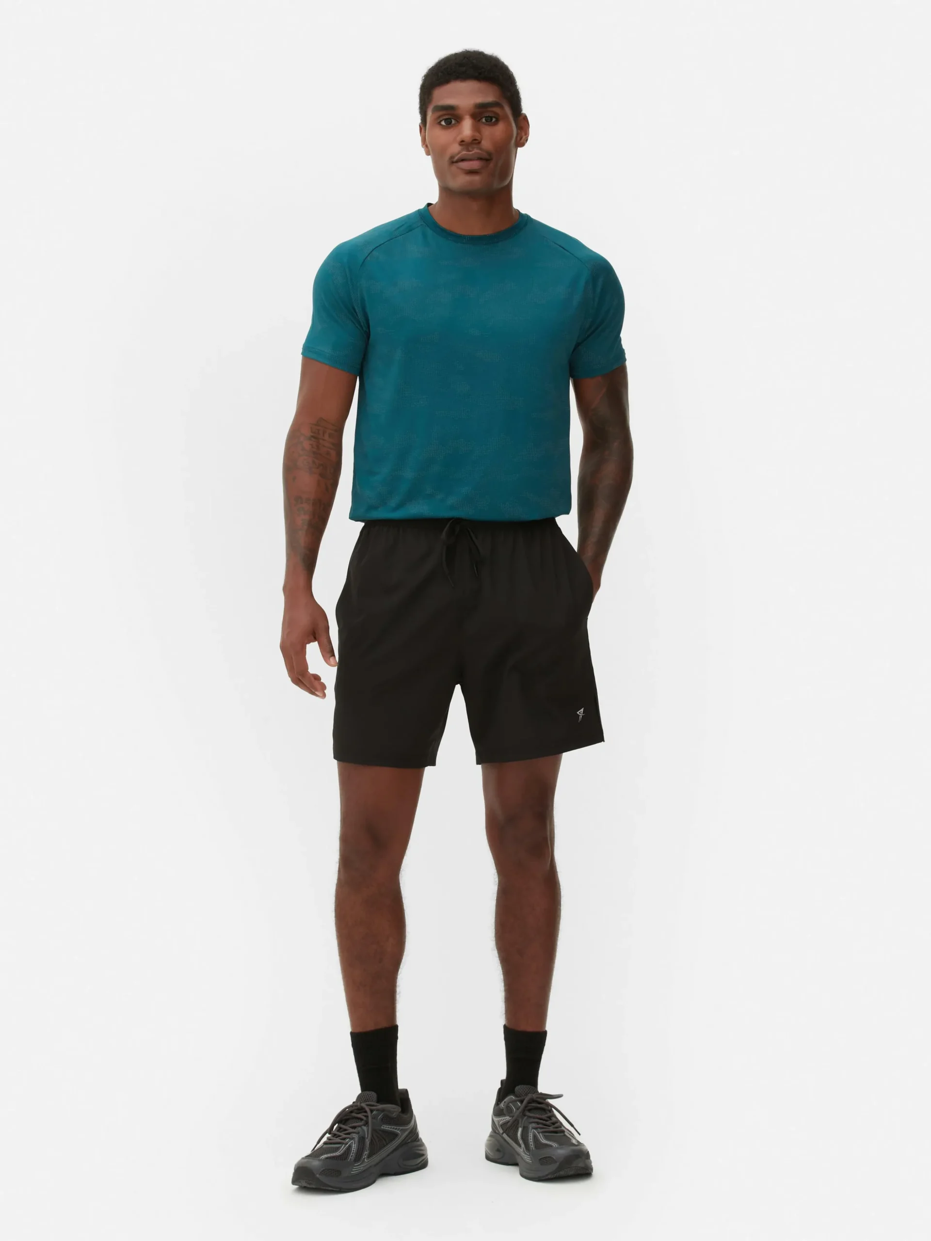 Laufshorts Mit Elastischem Taillenbund