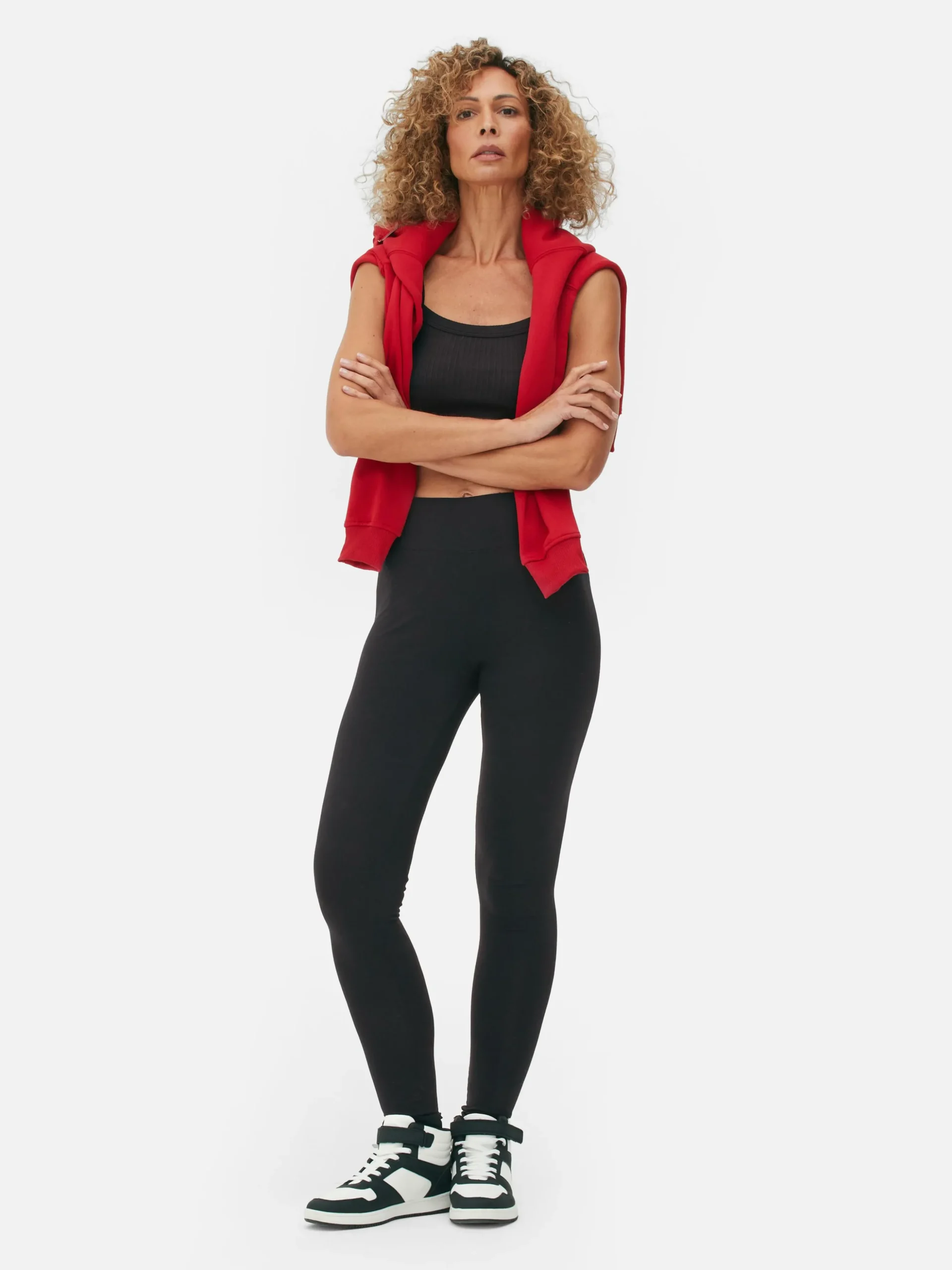 Leggings Mit Hohem Bund