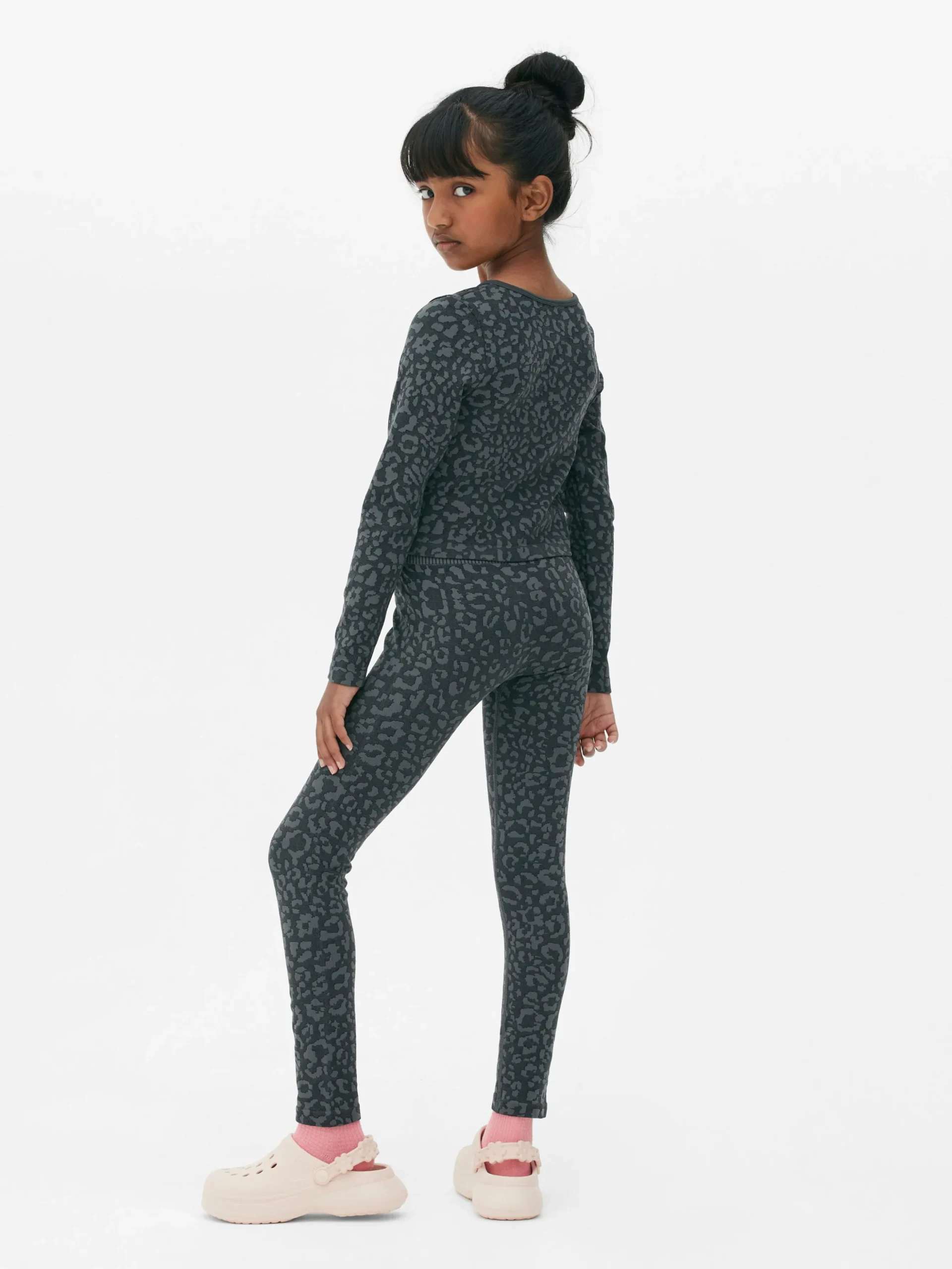 Leggings Mit Leopardenmuster