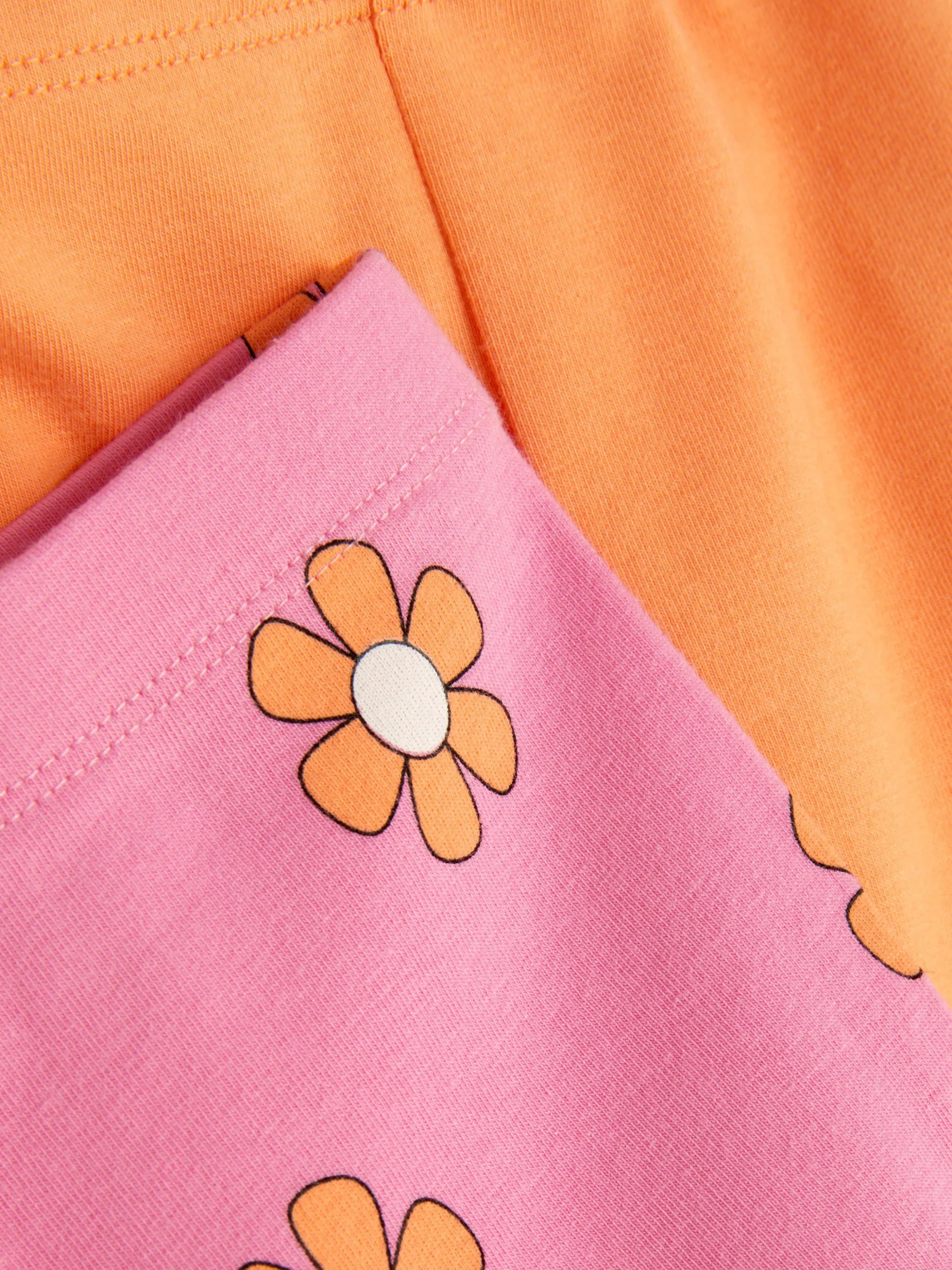 Leggings Mit Verschiedenen Designs, 2er-Pack