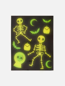 Leuchtende Halloween-Fenstersticker