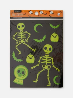 Leuchtende Halloween-Fenstersticker