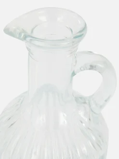 Ölkännchen Aus Geriffeltem Glas