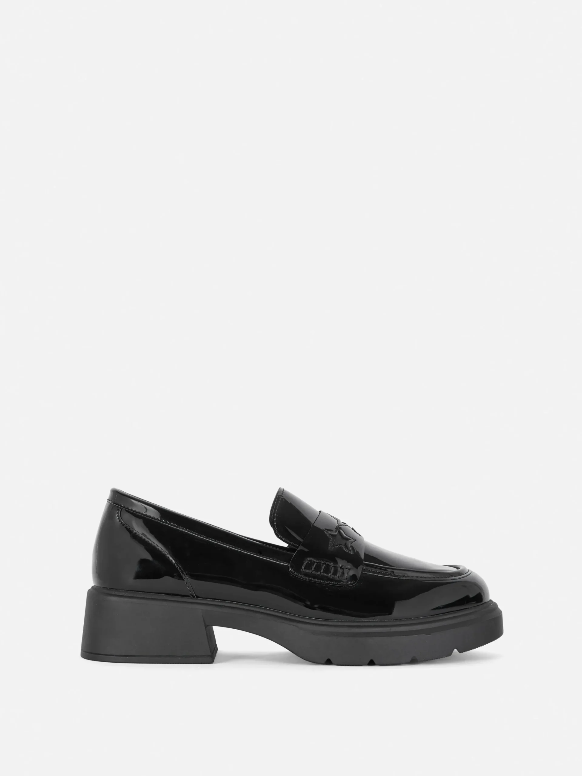 Loafer Mit Dicker Sohle