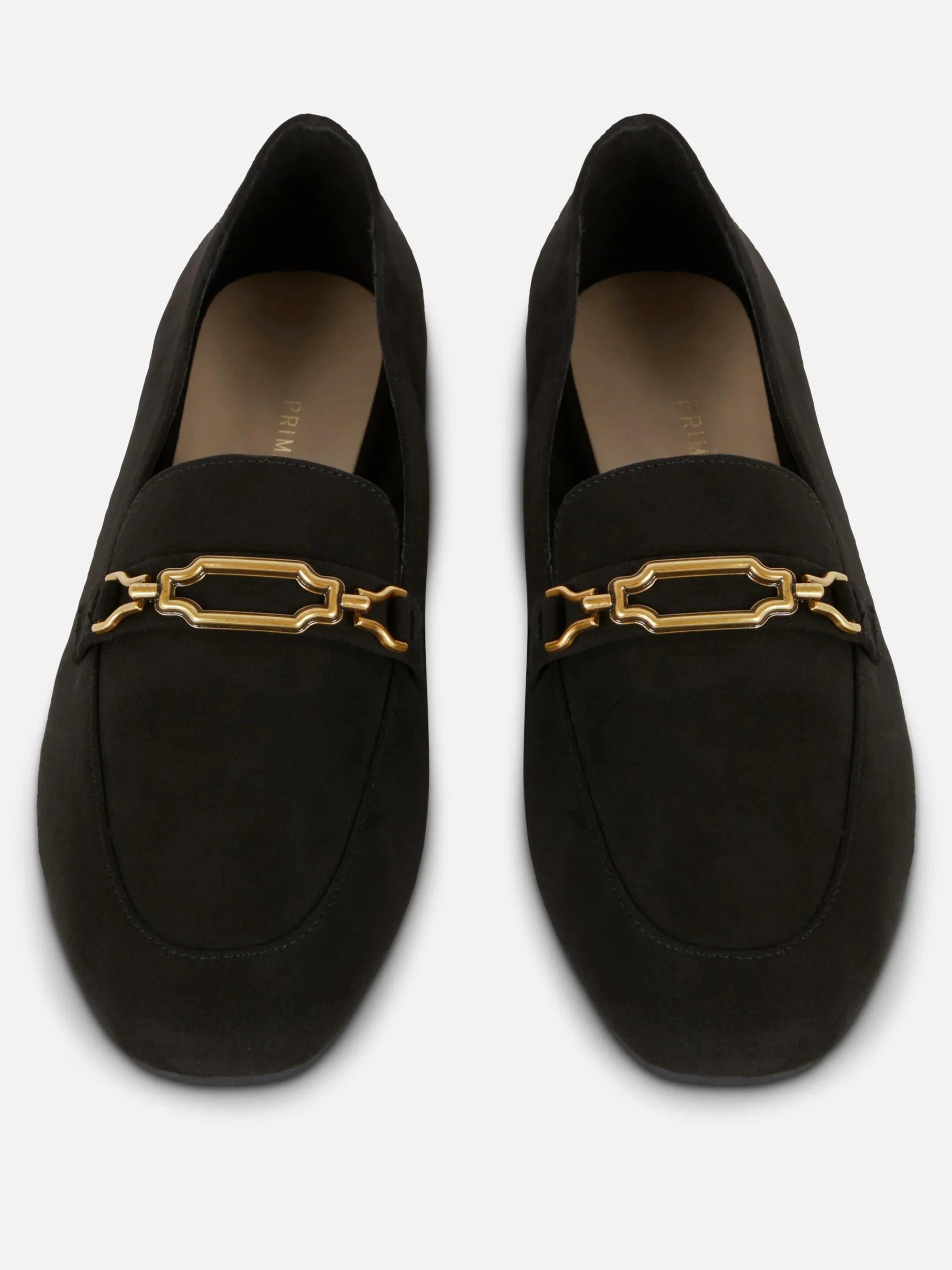 Loafer Mit Kettendetail In Weiter Passform