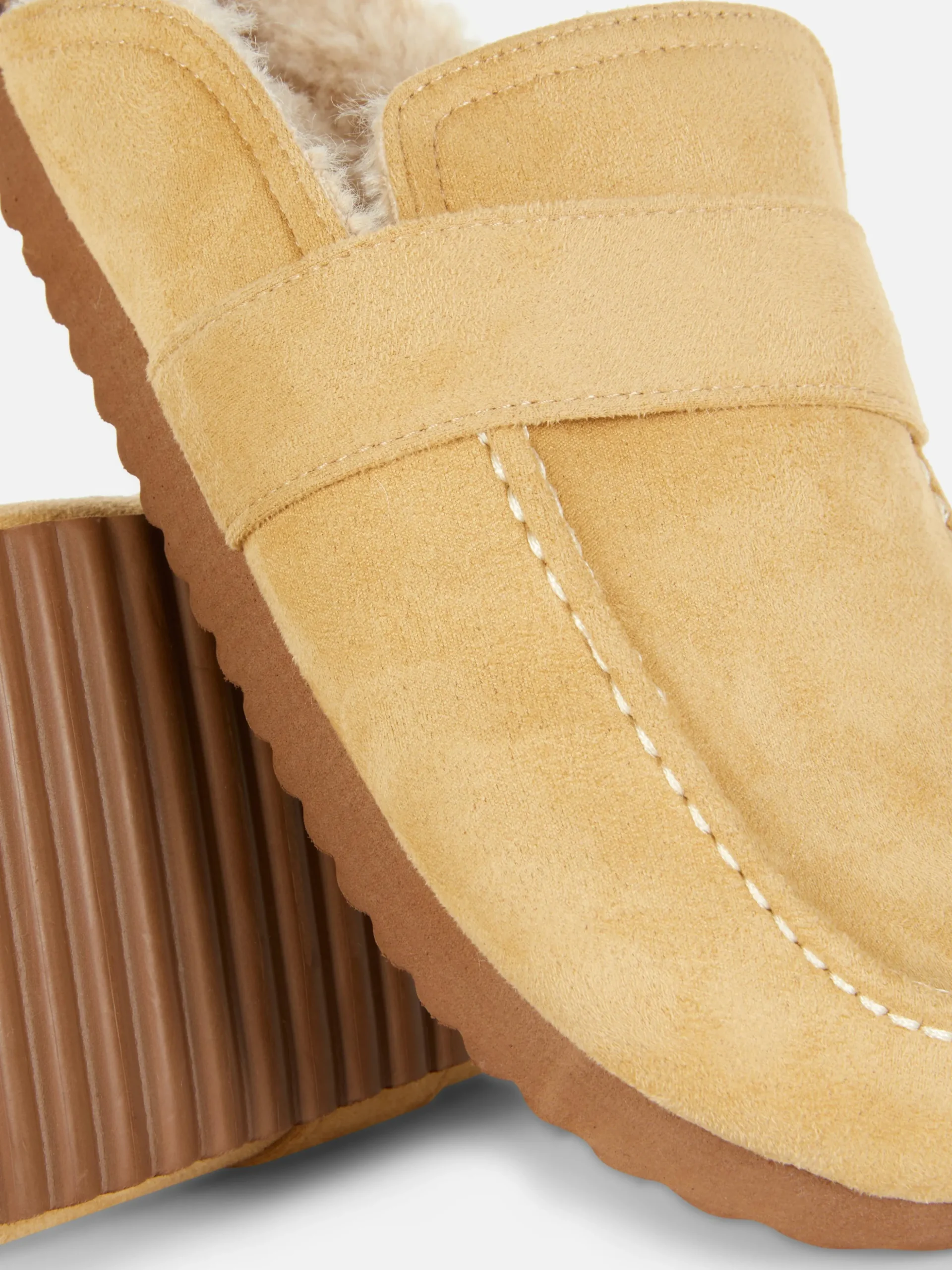 Loafer Mit Kunstfellfutter