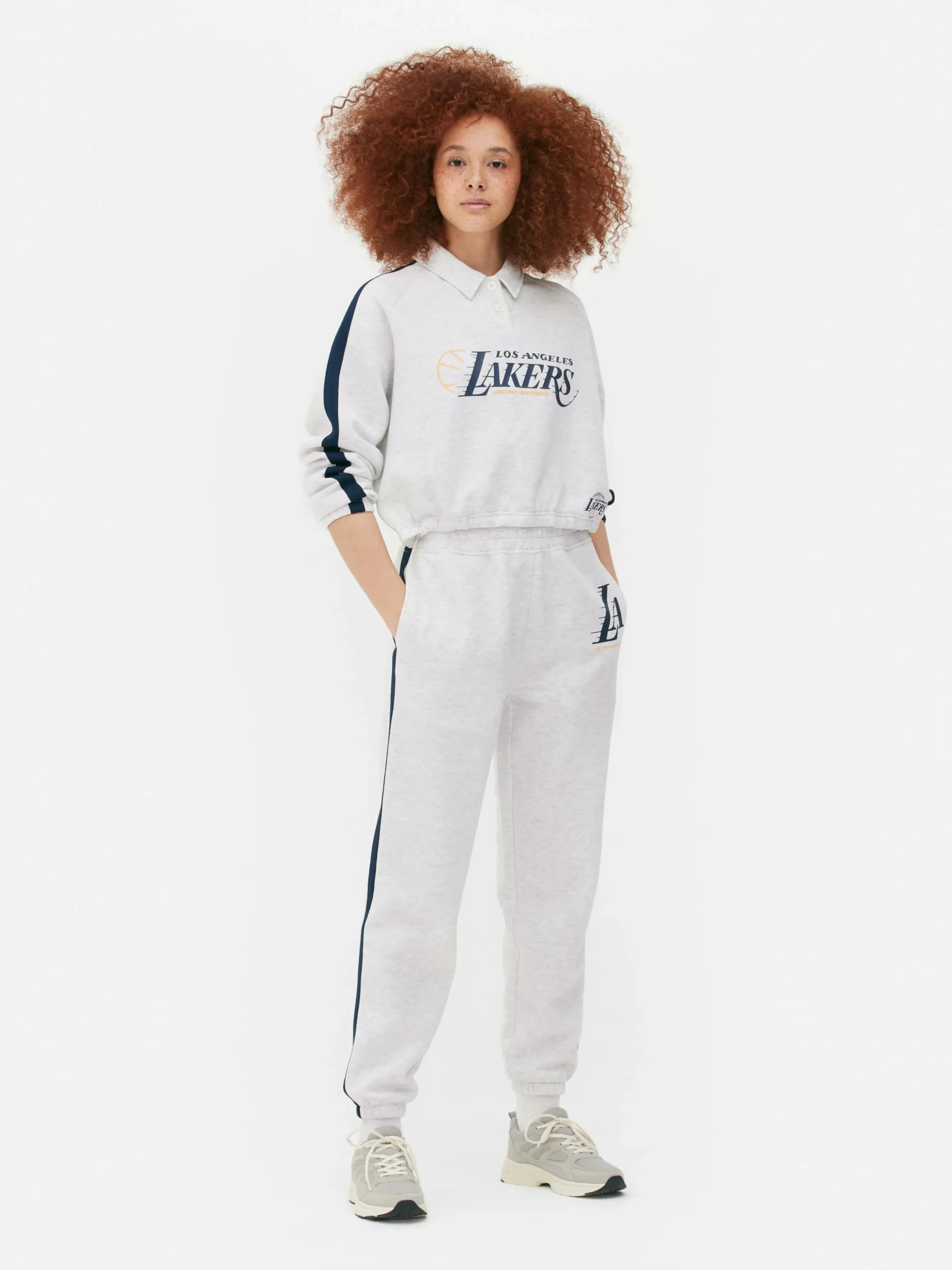 „Los Angeles Lakers“ Polo-Sweatshirt