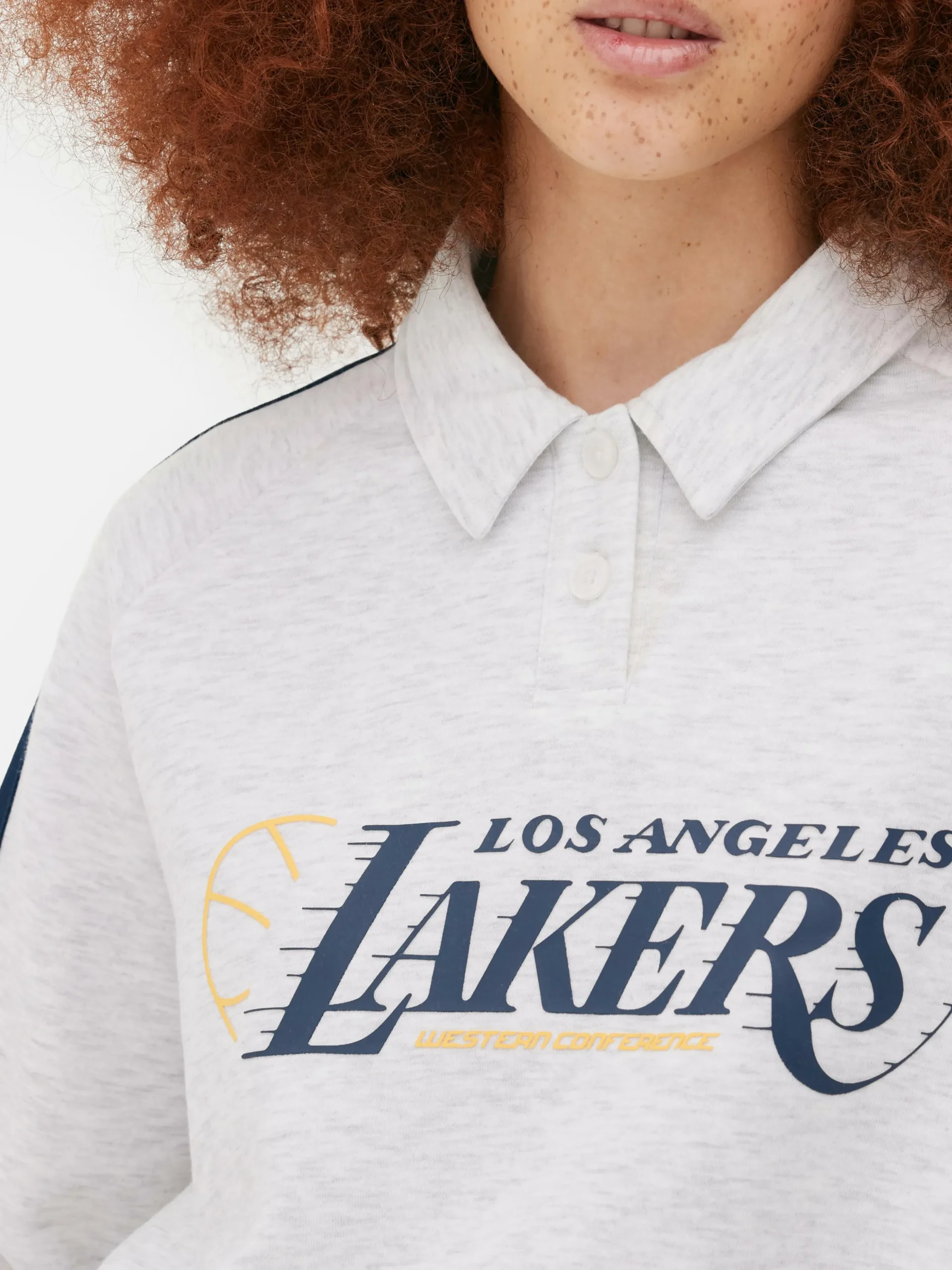 „Los Angeles Lakers“ Polo-Sweatshirt