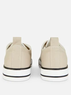 Low-Top-Sneaker Aus Canvas