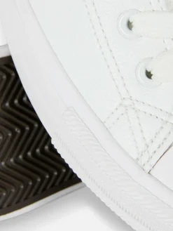 Low-Top-Sneaker Aus Kunstleder