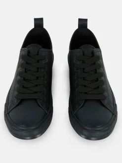 Low-Top-Sneaker Aus Kunstleder