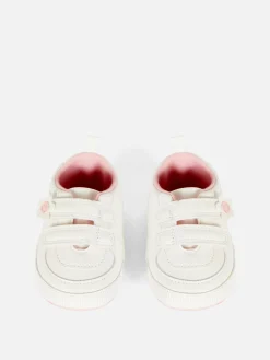 Low-Top-Sneaker Mit Blumenmuster