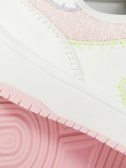 Low-Top-Sneaker Mit Einsätzen