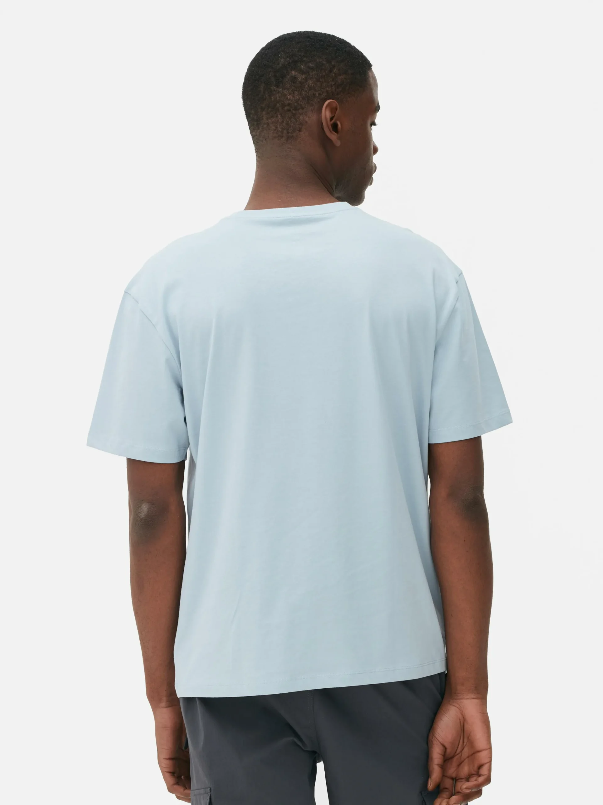 Lässiges Baumwoll-T-Shirt