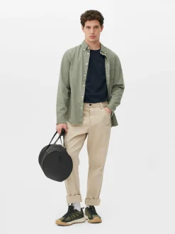 Lässiges Baumwoll-T-Shirt