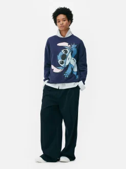 Lässiges „Disney Stitch“ Sweatshirt