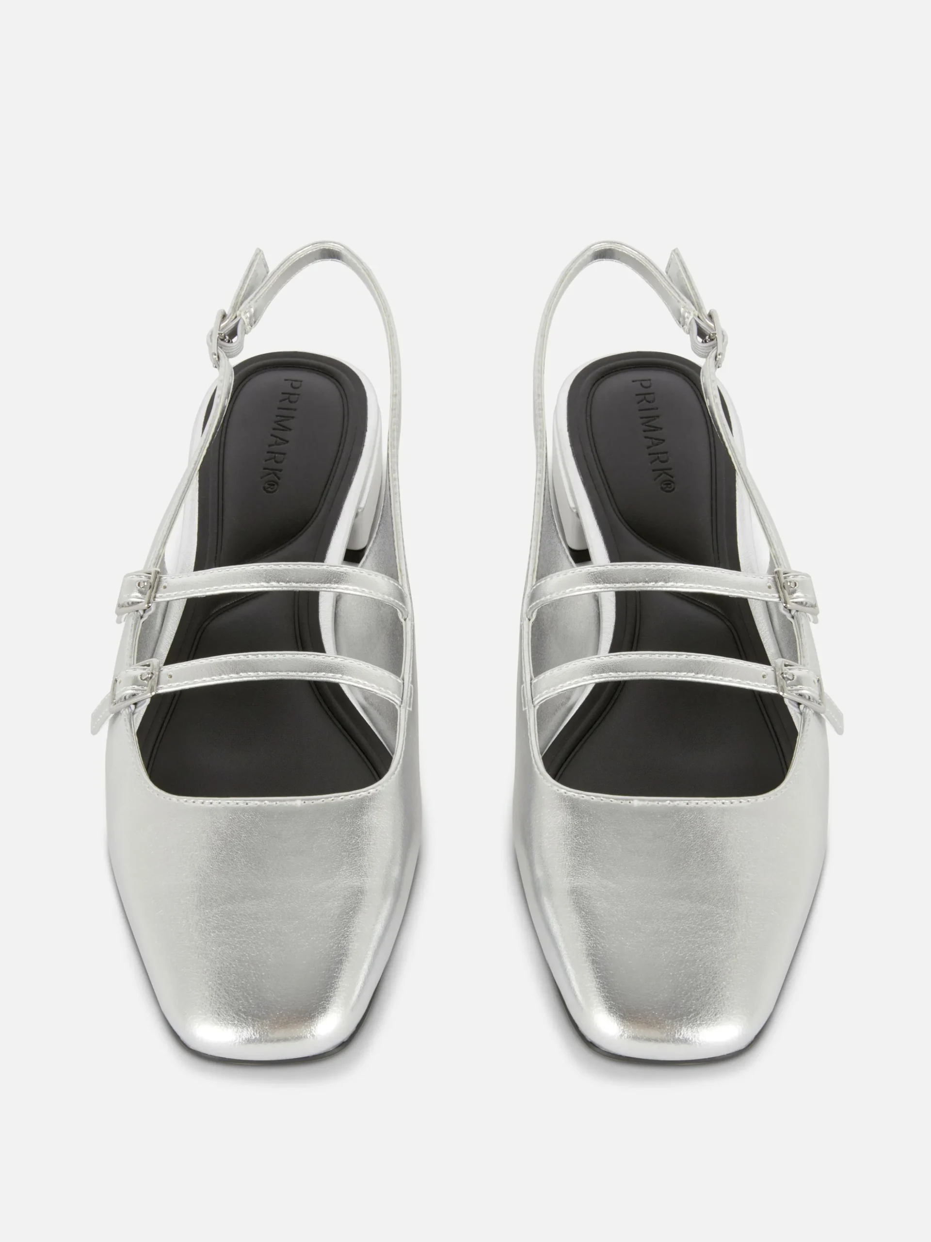 Mary Janes Mit Slingback Und Doppeltem Riemchen