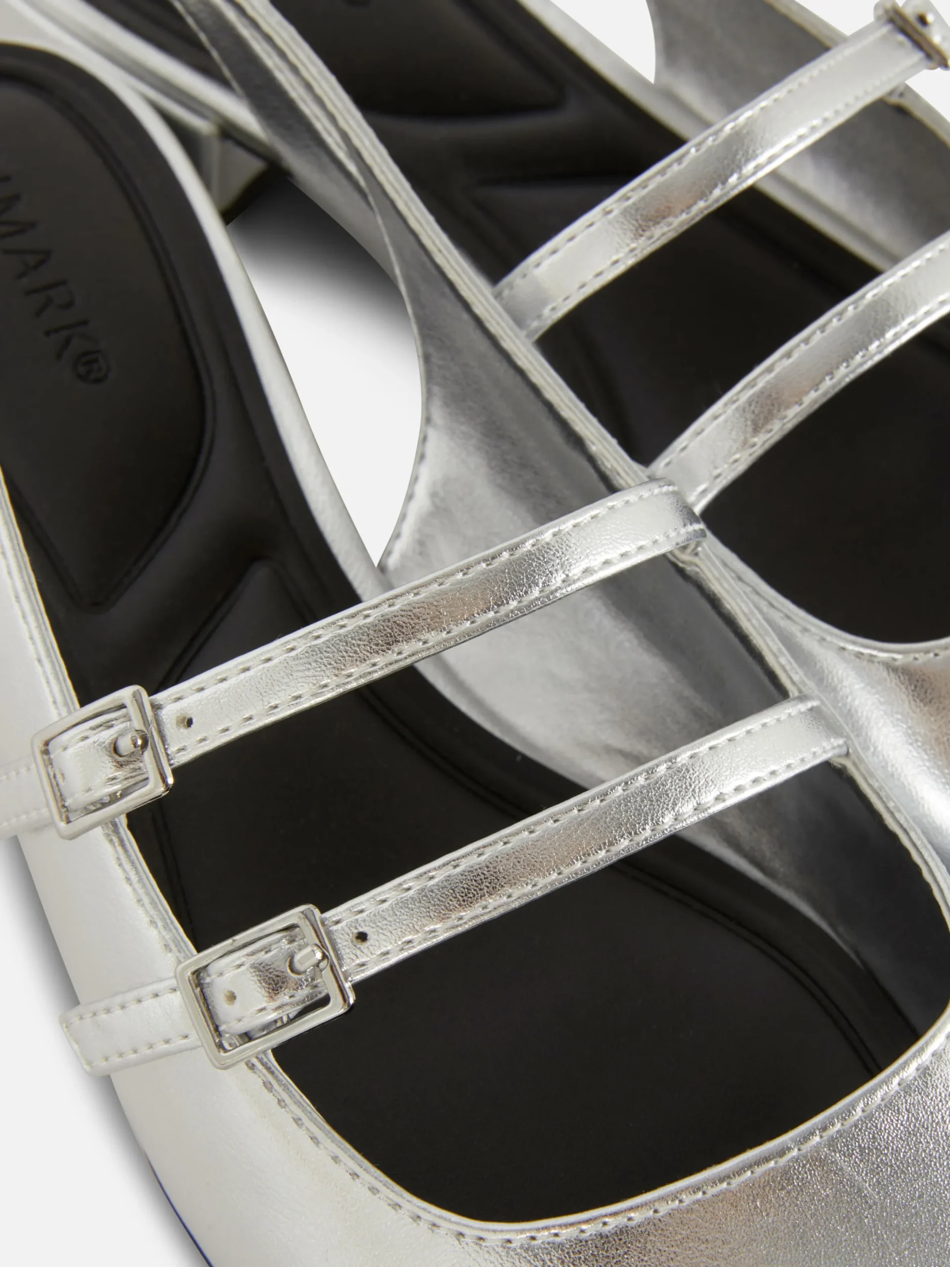 Mary Janes Mit Slingback Und Doppeltem Riemchen