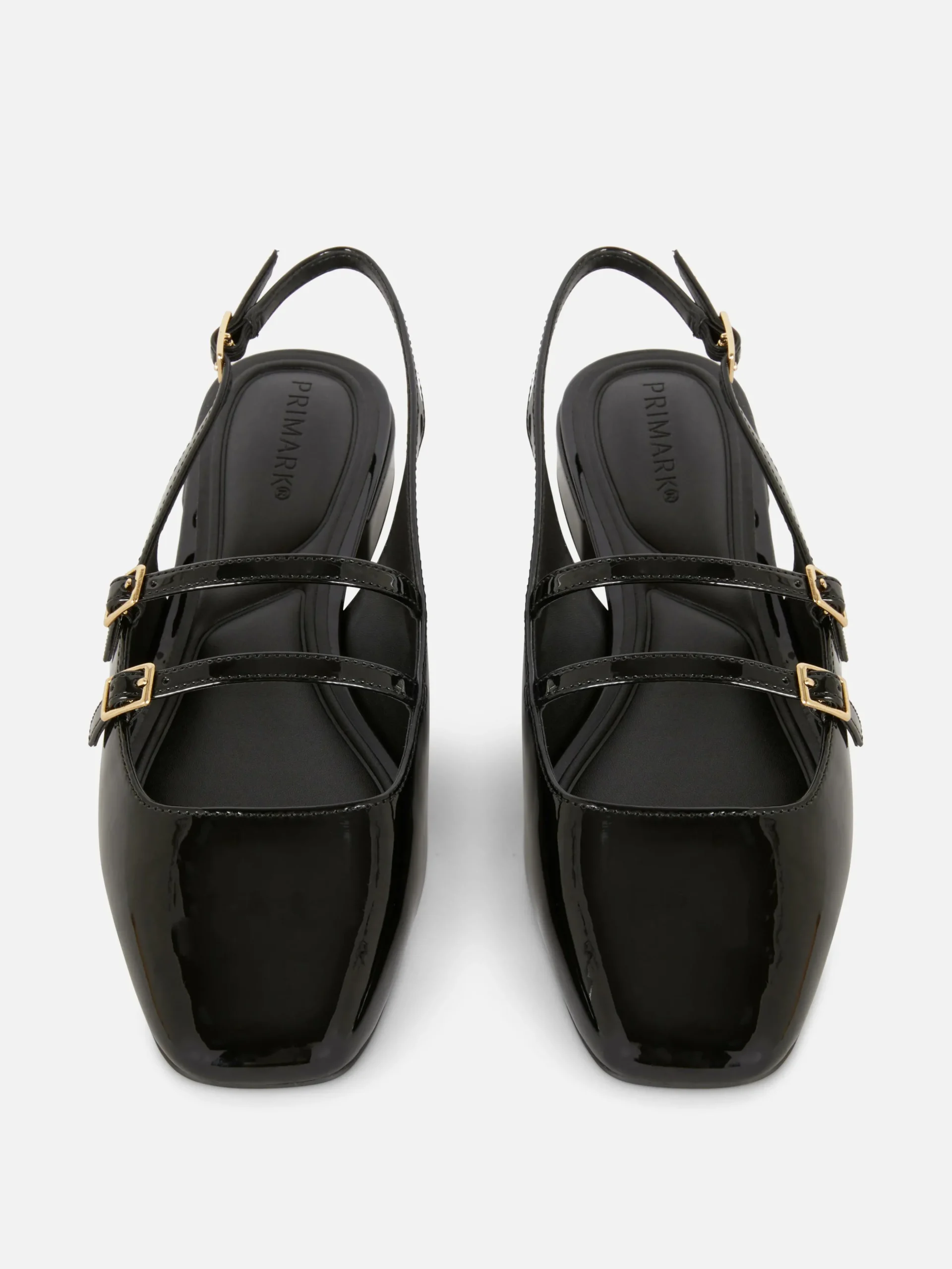 Mary Janes Mit Slingback Und Doppeltem Riemchen