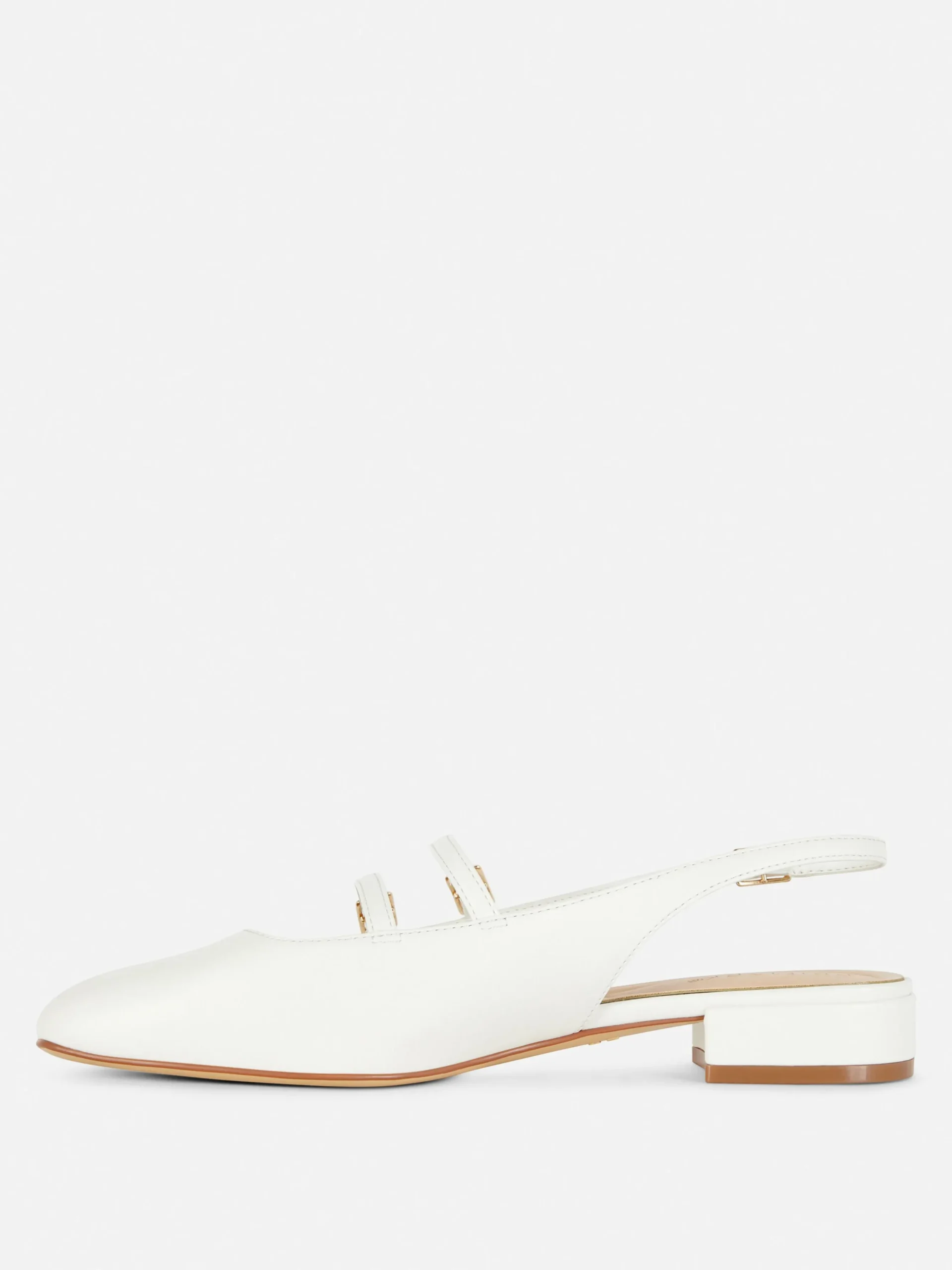 Mary Janes Mit Slingback Und Doppeltem Riemchen