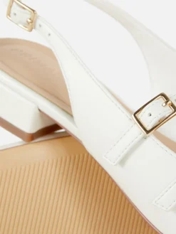 Mary Janes Mit Slingback Und Doppeltem Riemchen